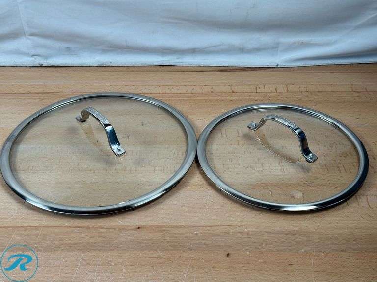 MiU: The Ultimate Wok- Used; Cuisinart Tri-Ply Clad Stainless Steel 5-piece Skillet Set- Used - Roller Auctions