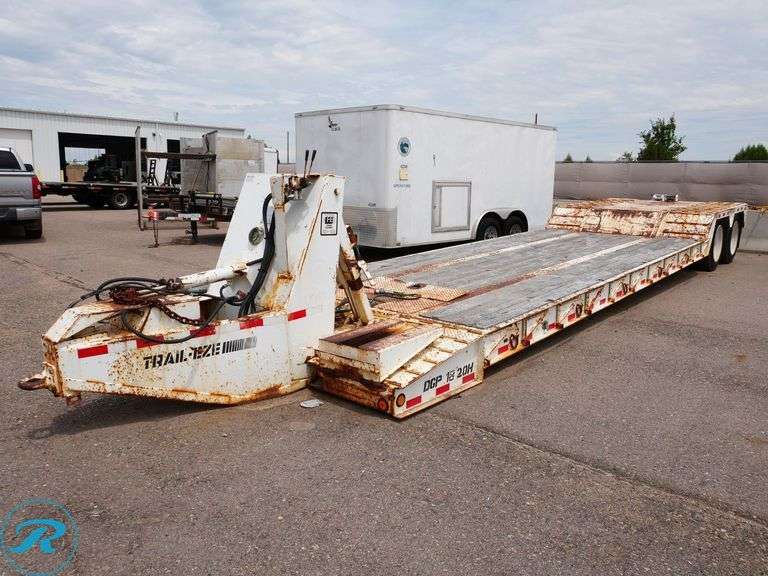 2000  Trail-Eze  DGP18H20  T/A Lowboy Trailer