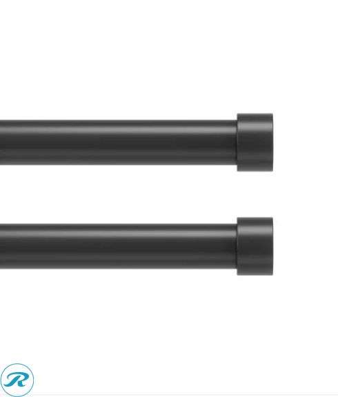 (3) Umbra 3/4" Curtain Rod, 2-pack- New - Roller Auctions