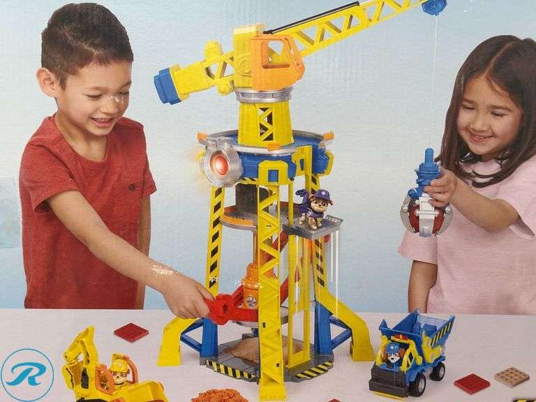 Paw Patrol Rubble Construction Site Digger Toy - Like New/ Return Reason: Broken Wheel, Unable To Validate - Roller Auctions