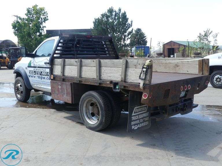 2012 Ram 5500 Regular Cab 4WD Flatbed Truck - Roller Auctions