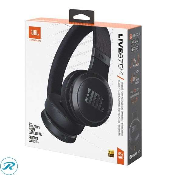 JBL Live 675NC Wireless True Adaptive Noise-cancelling On-Ear Headphones - New - Roller Auctions