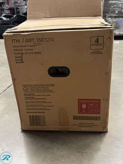 OVE Decors Awake Tankless Smart Bidet Toilet with Remote Control - Used/Untested - Roller Auctions