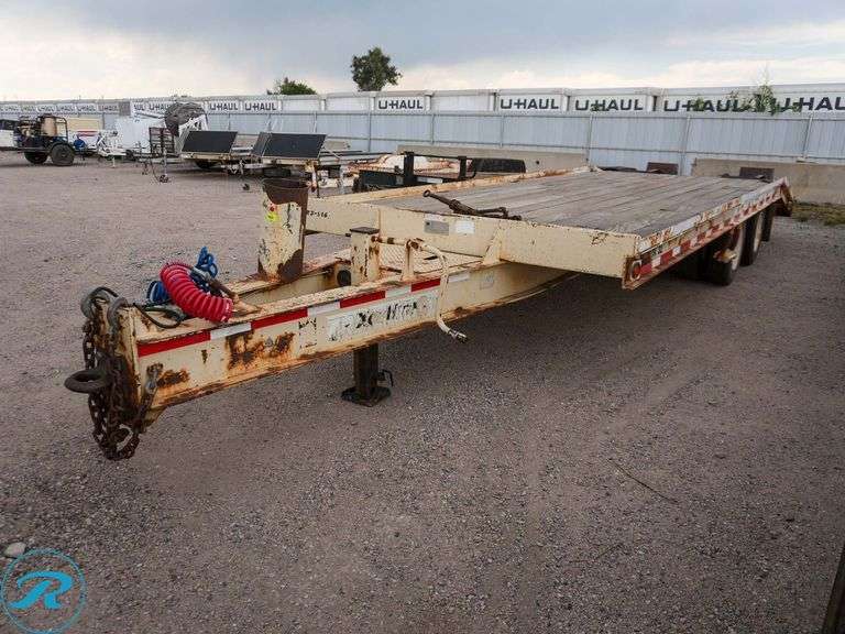 2004 Trail King TK-32 T/A Equipment Trailer - Roller Auctions