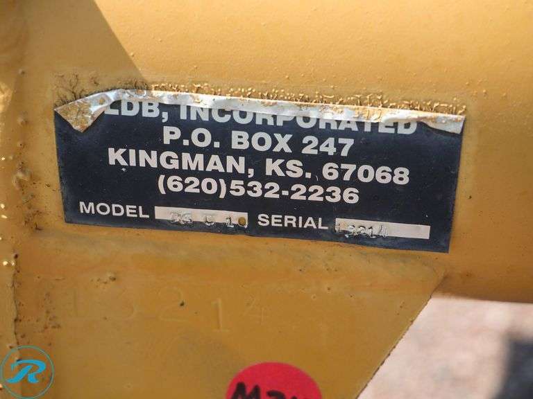 Brown Model DS U 10 Towable Hydraulic Box Scraper, 10', Pin Hitch, Not a Titled Unit - Roller Auctions
