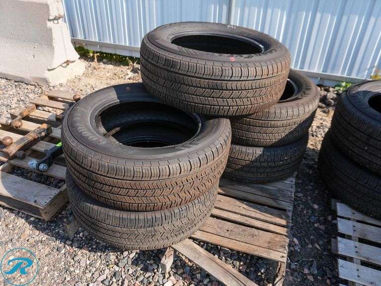 (5) 2023 Goodyear Eagle Enforcer Tires, 255/60R18, 108V Rating - Roller Auctions