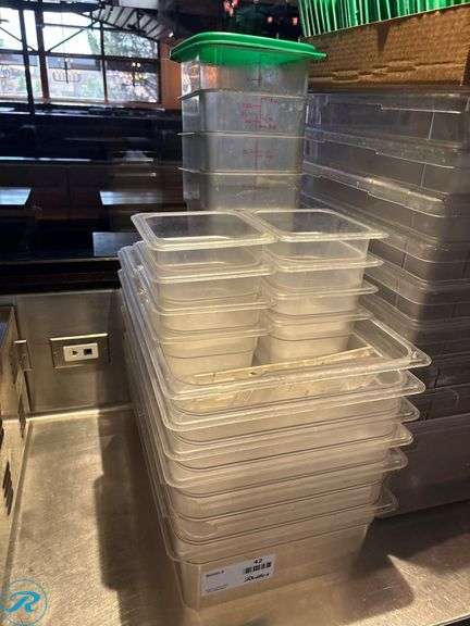 Food Storage Containers with Lids - Roller Auctions