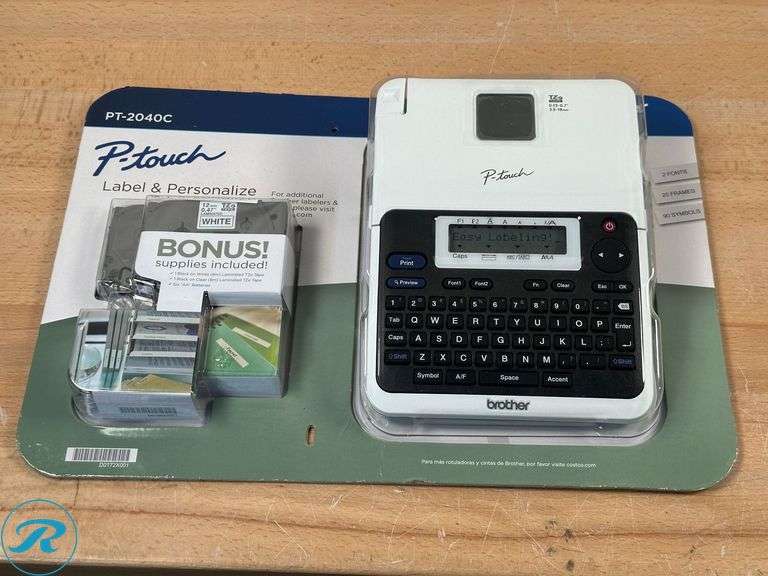 Brother P-Touch Label Maker (PT-2040C)- New - Roller Auctions