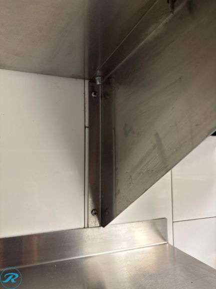 Stainless Steel Wall-Mounted Shelves, (2) 96” x 18” and (2) 60” x 18” - Roller Auctions