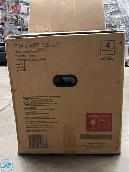 OVE Decors Awake Tankless Smart Bidet Toilet with Remote Control - Used/Untested - Roller Auctions