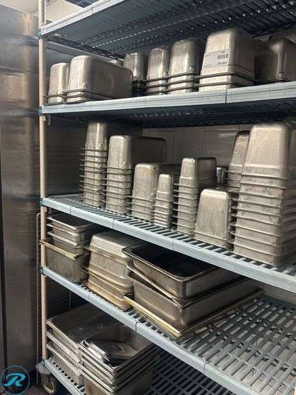 Assorted Stainless Steel Inserts and Food Pans - Roller Auctions