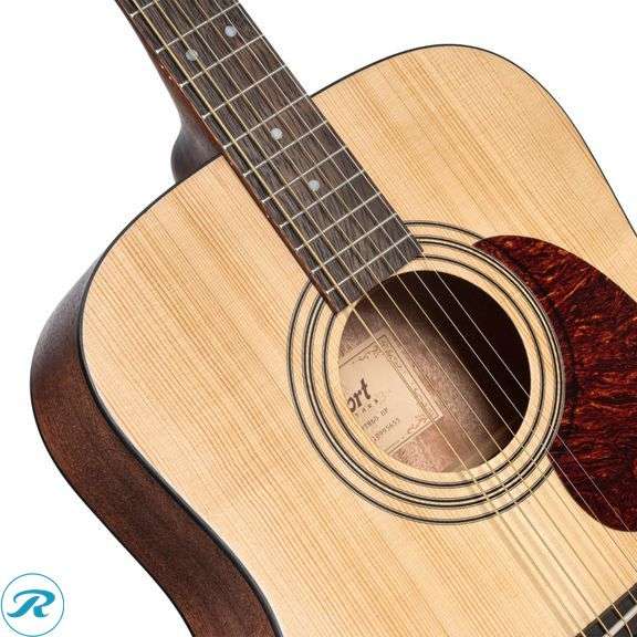 Cort Acoustic Guitar Earth Pack Bundle - Like New - - Broken String - Roller Auctions