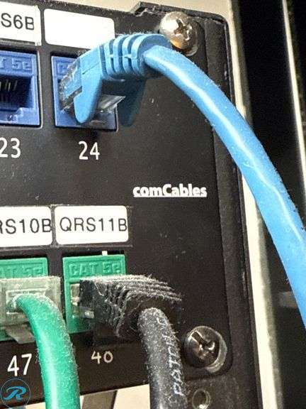 Adtran NetVanta 5660 Unit with comCables Patch Panel - Roller Auctions