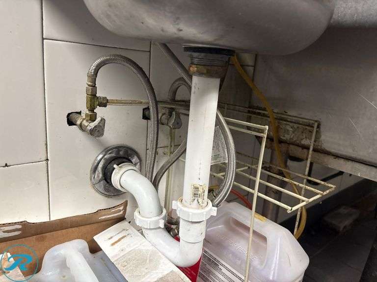 Stainless Steel Hand Sink with Faucet, 16”W x 15”D - Roller Auctions