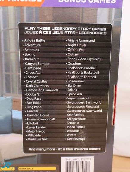 My Arcade Atari Gamestation Pro - New - Roller Auctions