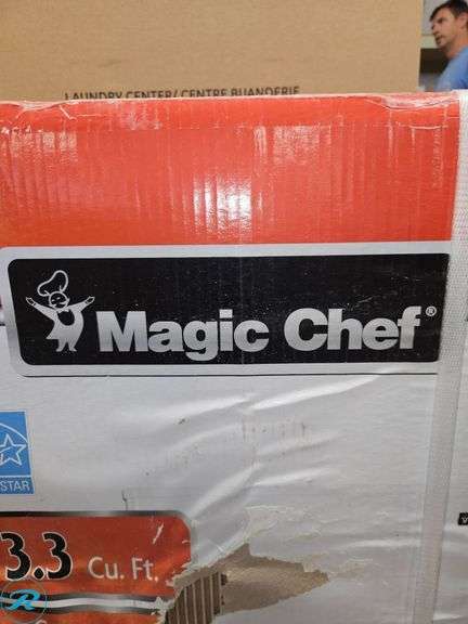 Magic Chef 3.3 Cu.Ft. Compact Refrigerator, Model HMDR330WE(Water Damage to Box, However No Damage to Internal Packaging or Unit) - Roller Auctions