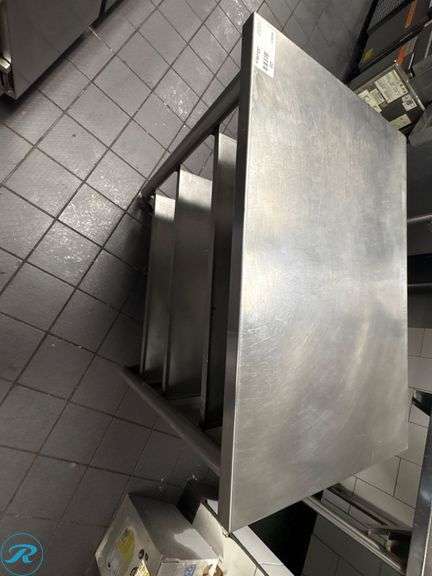 Stainless Steel Work Table With 3 Undershelves, 36” x 24” x 36”H - Roller Auctions