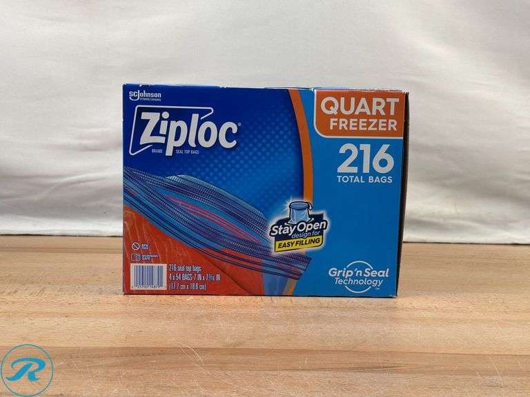 (16) Assorted Ziploc Freezer/Sandwhich Bags - New/Open Box - Roller Auctions