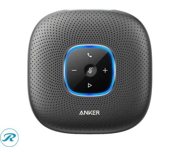 Anker - PowerConf Bluetooth and USB Speakerphone Conference Speaker, Black - New - Roller Auctions