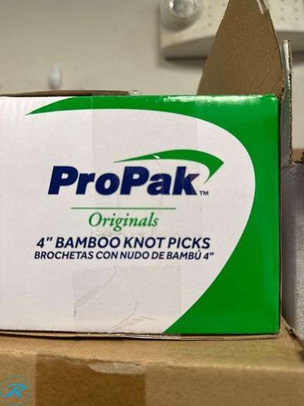 ProPak Toothpicks and Bamboo Knot Picks - Roller Auctions
