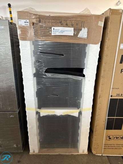 Whirlpool WRB322DMBM 22.07-cu ft Standard-Depth Bottom-Freezer Refrigerator, Black, ENERGY STAR Certified - Roller Auctions