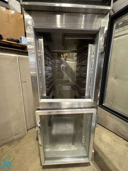 Victory RA-1D-S7-PT Commercial Pass-Through Refrigerated Merchandiser - Roller Auctions