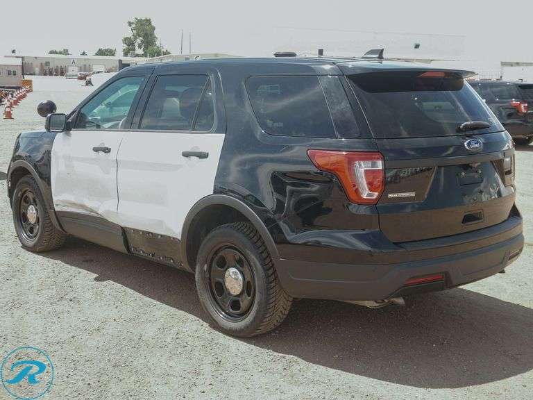 2018 Ford Explorer AWD Police Interceptor SUV - Roller Auctions
