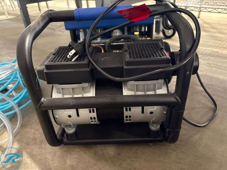 Kobalt Quiet Tech 2-Gallon Oil-Free Electric Air Compressor (1.7 SCFM @ 90 PSI) - Roller Auctions