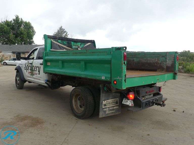 2012  Ram  5500  Crew Cab  4WD  Landscape Dump Truck - Roller Auctions