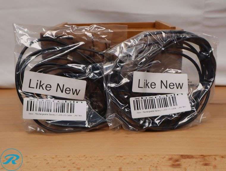 (2) Xbox - Rechargeable Battery + USB-C® Cable - Like New - Roller Auctions