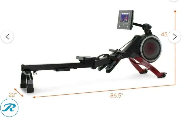ProForm Pro R10; Rower with 10” Touchscreen and SpaceSaver Design - Like New - Roller Auctions