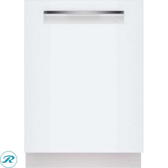 (1) New- Bosch 800 Series 24-in Top Control Built-in Dishwasher With Third Rack ( White ) ENERGY STAR, 42-Decibel Quietest Sound Level (Total of 1 Dishwasher)