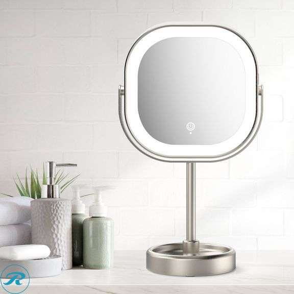 (2) Conair LED Double-Sided 1x/10x Vanity Mirror - Like New - Roller Auctions
