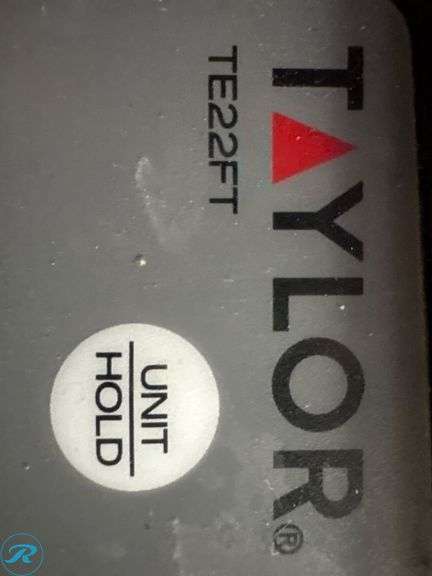 (3) Taylor TE22FT Digital Scales - Roller Auctions