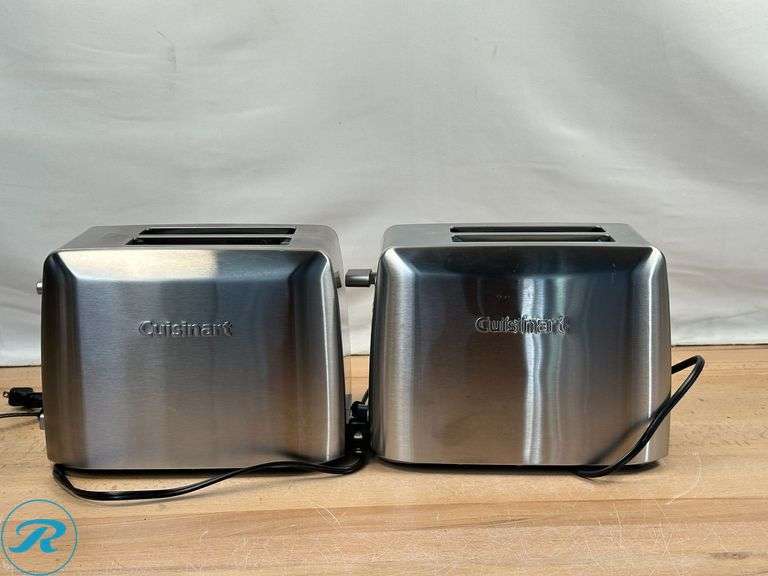 (2) Cuisinart: Custom Select 2- Slice Toaster- Used - Roller Auctions