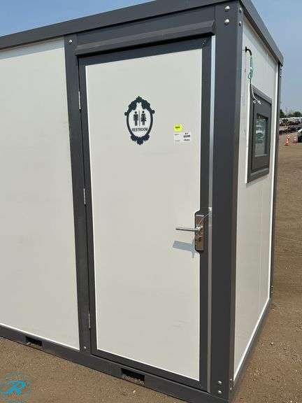 New Bastone Portable Bathroom With Sink, Toilet and Shower, 110V, Forklift Pockets - Roller Auctions