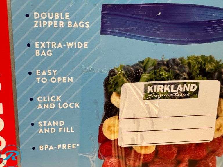 (3) Assorted Plastic Freezer/Storage Bags - New - Roller Auctions