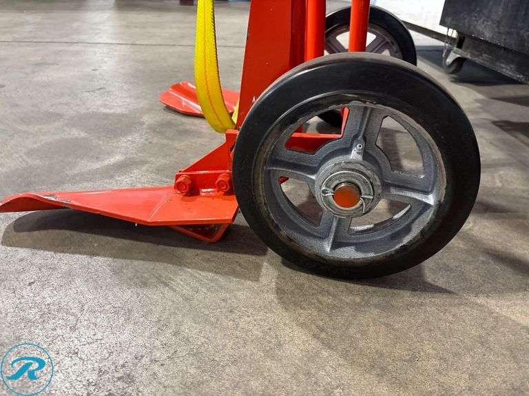Wesco Model 40BT/45BT Heavy-Duty Barrel Hand Truck with 1,000 lb Capacity - Roller Auctions