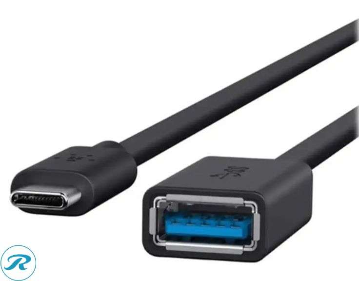 (2) Belkin - USB-C to USB 3.0 Adapter with Charging and 10Gbps Data Transfer, Compatible with Apple and Chromebook Devices 5-Inch, Black - New - Roller Auctions