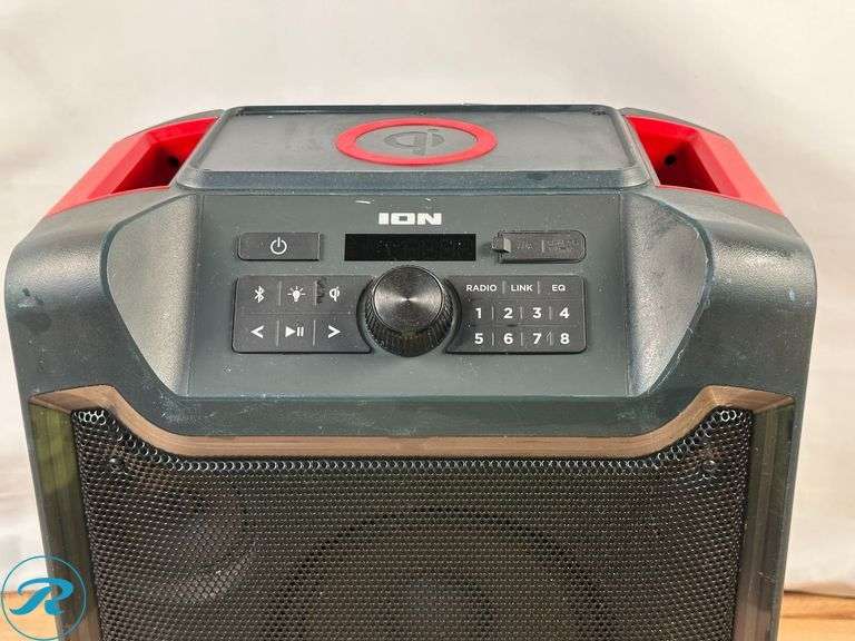Pathfinder™ 280° High-Power All-Weather Bluetooth®️-Enabled Speaker with Premium Wide-Angle Sound- Used/ Small Damage, Scuffs, & Volume Knob Doesn't Function Properly - Roller Auctions