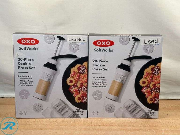 Dash: Multimaker Mini Maker System- Used; (2) OXO Softworks: 20- Piece Cookie Set- (1) Like New, (1) Used - Roller Auctions