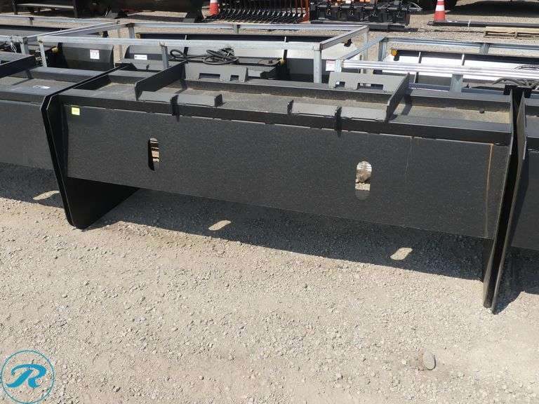 New JCT Snow Pusher Attachment to Fit Skid Steer Loader, 81" - Roller Auctions