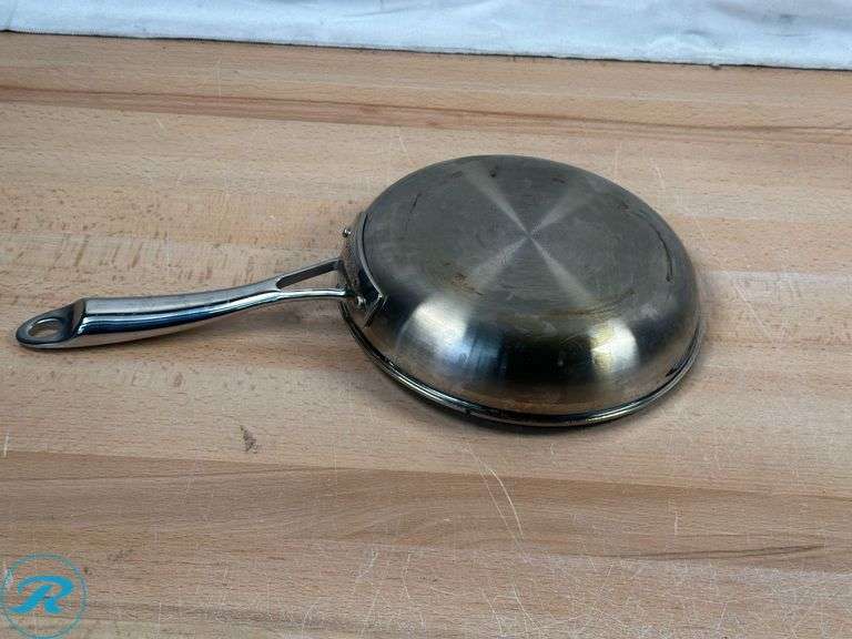 Cuisinart Tri-Ply Clad Stainless Steel 5-piece Skillet Set- Used; MiU: Ultimate Everyday Wok- Used - Roller Auctions