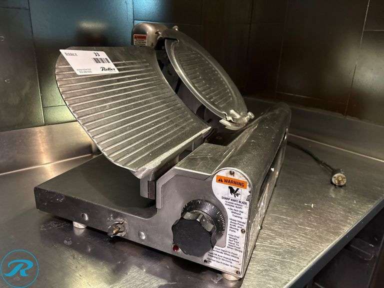 Globe Model 3500 Food Slicer, Missing Carriage - Roller Auctions