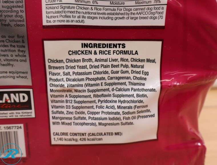 Kirkland Signature Canned Dog Food, 13.2 oz, 24-count - New - Missing One Can - Roller Auctions