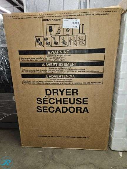 Whirlpool WGD5620HW Electric Dryer - Roller Auctions