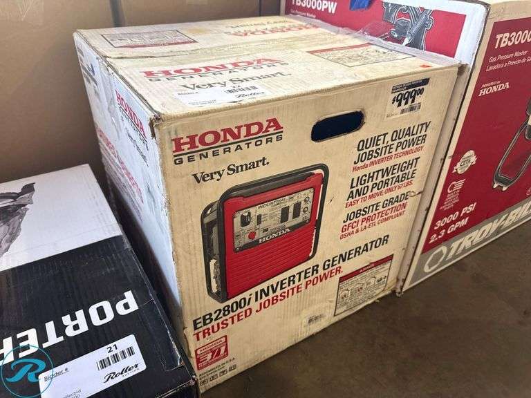 New Honda EB2800i Inverter Generator in Original Packaging