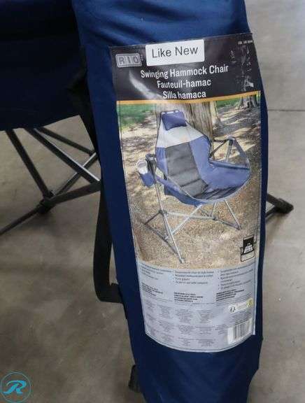 (2) Rio Swinging Hammock Chair - (1) Like New (1) Used - Roller Auctions