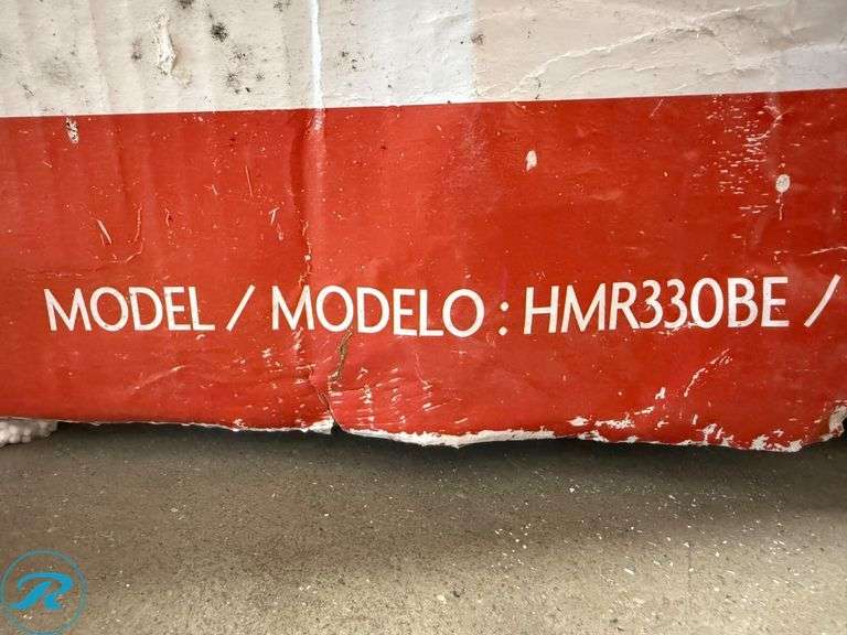 Magic Chef Model HMR330BE Compact Refrigerator in Box(Water Damage to Box, However No Damage to Internal Packaging or Unit) - Roller Auctions