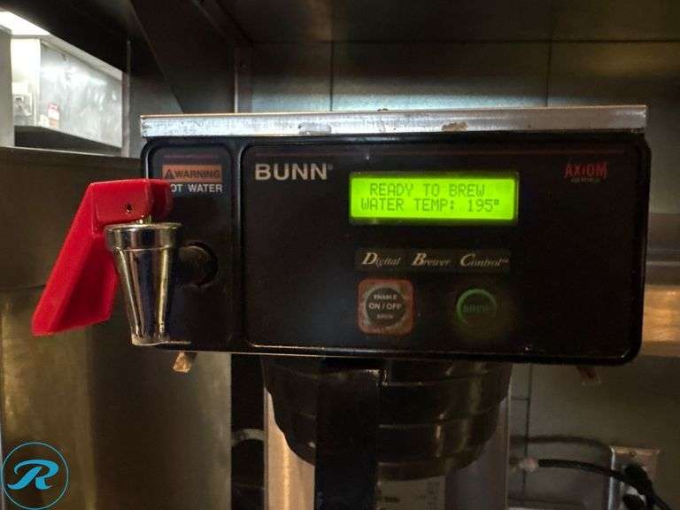 Bunn Axiom-DV-APS Digital Brewer with SST Housing and Accessories - Roller Auctions